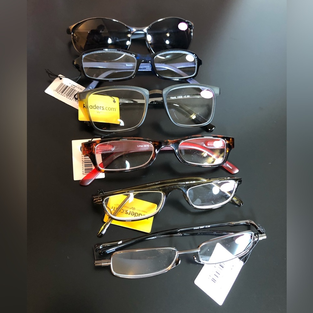 Set of Six +2.5 Reading Glasses!